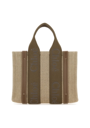 Chloe Small Woody Tote Bag - Dark Nude