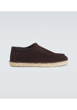 Frescobol Carioca Rodolfo Wallabee suede shoes