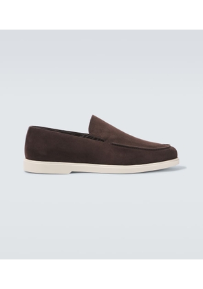 Frescobol Carioca Miguel suede loafers