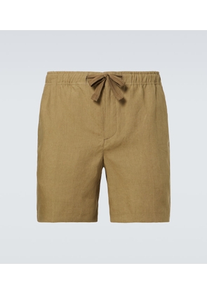 Orlebar Brown Alex linen Bermuda shorts