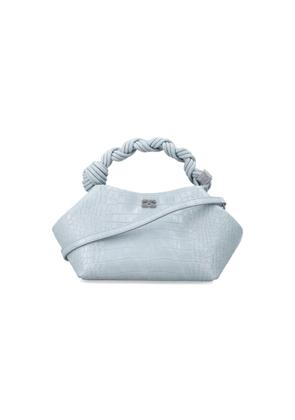 Ganni Small Crocco Embossed Bou Bag