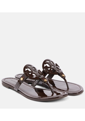 Tory Burch Miller patent leather thong sandals