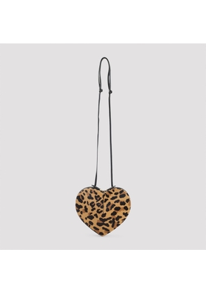 Alaia Alaia Le Coeur Leopard Shoulder Bag