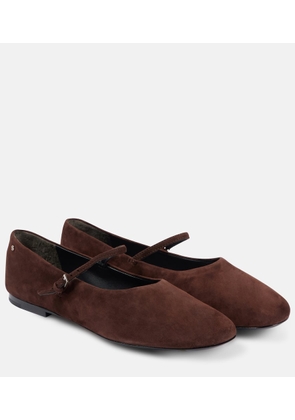 Tory Burch Suede Mary Jane flats