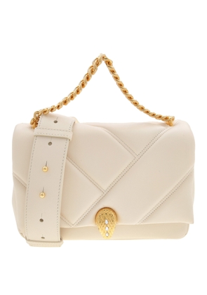 Bvlgari Small Serpenti Cabochon Crossbody Bag In Ivory