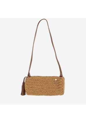 Filippo Catarzi Viscose And Straw Blend Bag