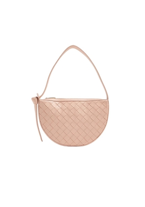 Bottega Veneta Intrecciato Mini Sunrise Shoulder Bag - Lotus