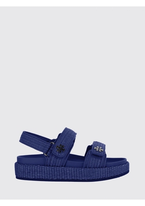 Heeled Sandal TORY BURCH Woman color Navy