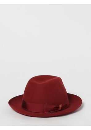 Hat BORSALINO Woman color Burgundy