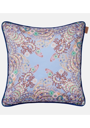 Etro Floral cotton cushion