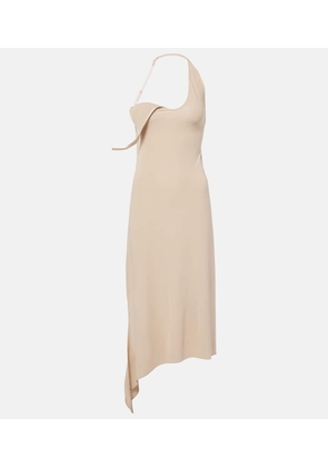 Courreges Undressed asymmetrical midi dress