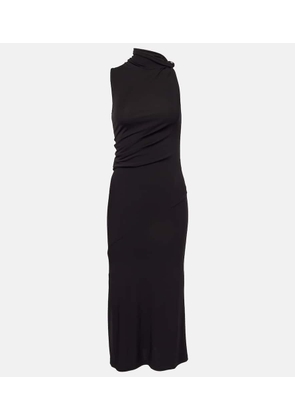 Courreges Draped maxi dress