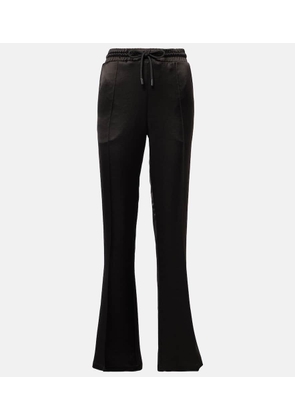 JW Anderson Mid-rise satin straight pants