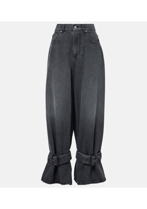 JW Anderson Mid-rise wide-leg jeans