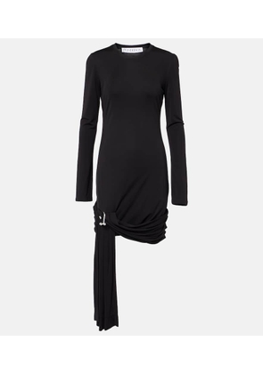 JW Anderson Draped jersey midi dress