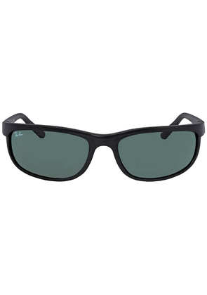 Ray Ban Predator 2 Green Classic G-15 Rectangular Mens Sunglasses RB2027 W1847 62