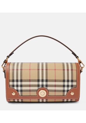 Burberry Note Burberry Check Small shoulder bag