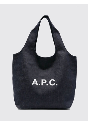 Shoulder Bag A. P.C. Woman color Indigo