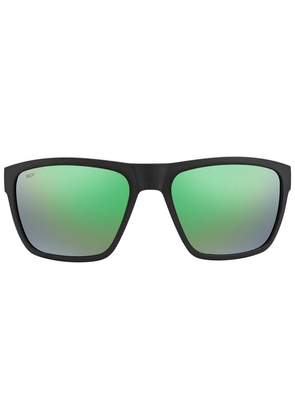 Costa Del Mar Paunch XL Green Mirror Polarized Polycarbonate 580P Square Mens Sunglasses 6S9050 905002 59
