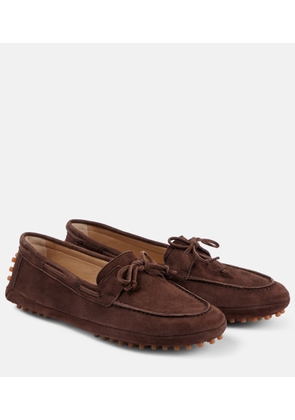 Le Monde Beryl Suede driving shoes