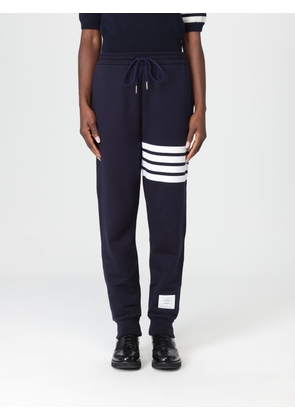 Pants THOM BROWNE Woman color Navy