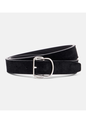 Toteme Swirl suede belt