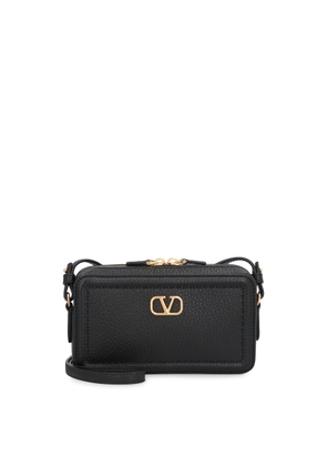 Valentino Garavani Alltime Leather Mini Crossbody Bag