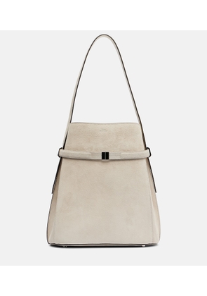 Toteme Belted Medium suede bucket bag