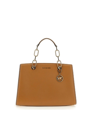 Michael Kors Medium Cynthia Leather Satchel
