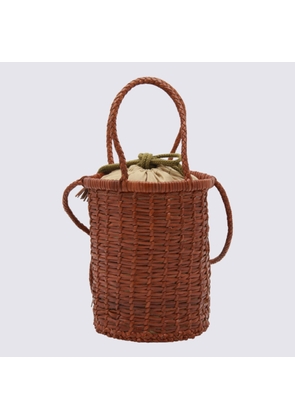 Dragon Diffusion Brown Leather Satchel