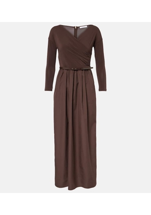 Max Mara Kaiser belted maxi dress