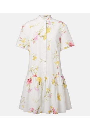 Erdem Floral cotton minidress