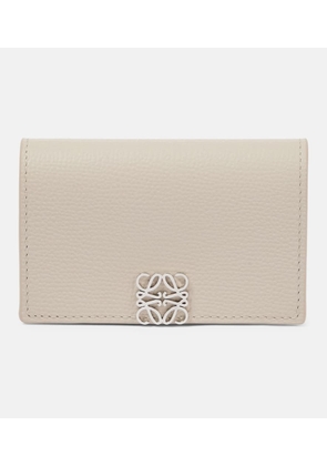 Loewe Anagram leather card holder