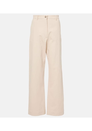 Sportmax Era cotton-blend wide-leg pants