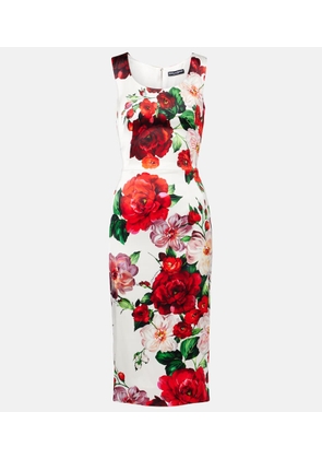 Dolce&Gabbana Floral midi dress