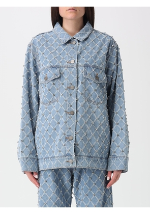 Jacket PINKO Woman color Blue