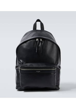 Saint Laurent City leather backpack