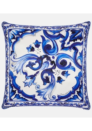 Dolce&Gabbana Casa Medium printed silk twill cushion