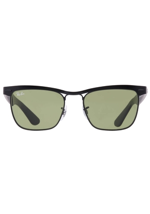 Ray Ban Wayfarer Deluxe Green Square Unisex Sunglasses RB3875 006/4E 53