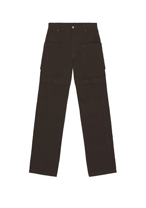DRKSHDW by Rick Owens Stefan Cargo in Dark Dust - Brown. Size 32 (also in ).