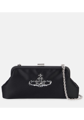 Vivienne Westwood Dorothy embroidered satin clutch