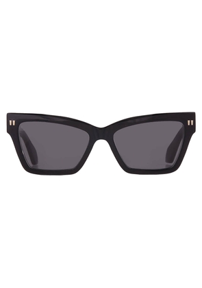 Off-White CINCINNATI Dark Grey Cat Eye Ladies Sunglasses OERI110 1307 54
