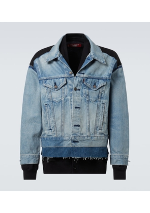 Junya Watanabe x Levi'sÂ® jersey and denim jacket