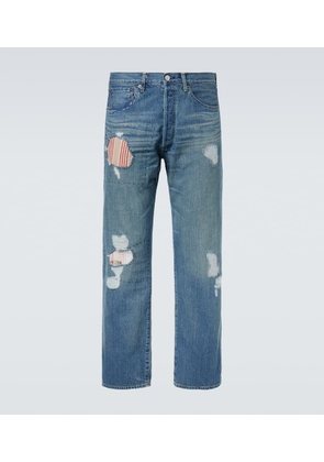 Junya Watanabe x Levi'sÂ® patchwork straight jeans