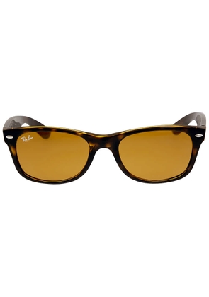 Ray Ban New Wayfarer Classic Brown Classic B-15 Square Mens Sunglasses RB2132 710 52