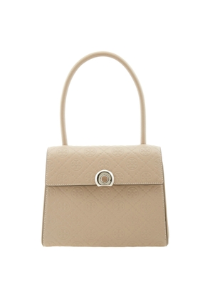 Tory Burch T Monogram Leather Small Deville Bag