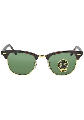 Ray Ban Clubmaster Classic Green Unisex Sunglasses RB3016 W0366 49