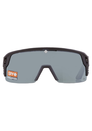 Spy MONOLITH 5050 Happy Gray Green Polarized with Black Spectra Mirror Shield Unisex Sunglasses 6700000000155