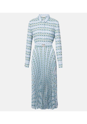 Tory Burch Printed twill midi dress