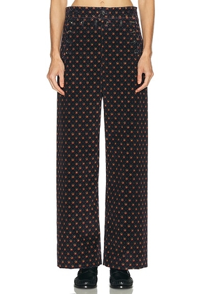 BODE Mcallister Sailor Trouser in Purple - Purple. Size 25 (also in 27, 28, 29, 30, 31).